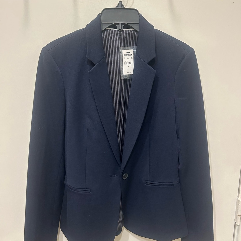 Express Dark Blue Blazer